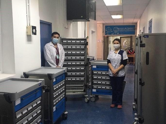 Hospital Metropolitano Transporte de Medicamentos